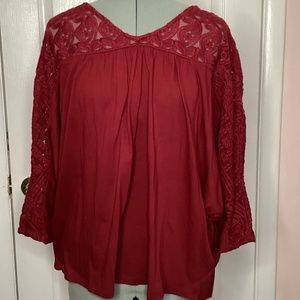Garnet hill tunic Womens large